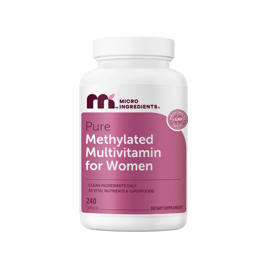 Micro Ingredients Methylated Multivitamin for Women – 240 Capsules