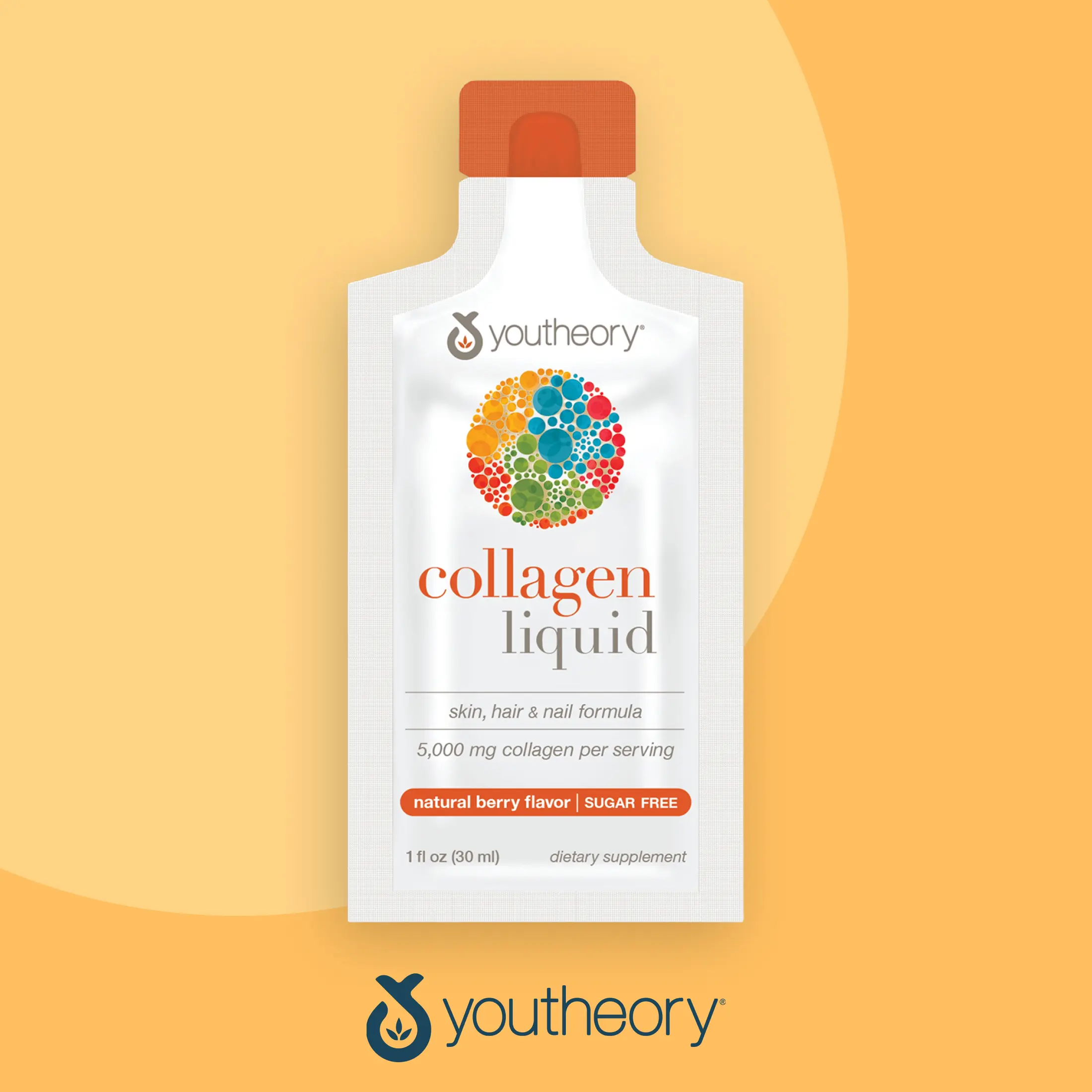 Collagen Liquid 5000mg – Hair, Skin, Nails & Joints | Berry Flavor