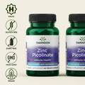 Swanson Zinc Picolinate 22mg | Immune Support & Collagen Production | 60 Vegan Capsules