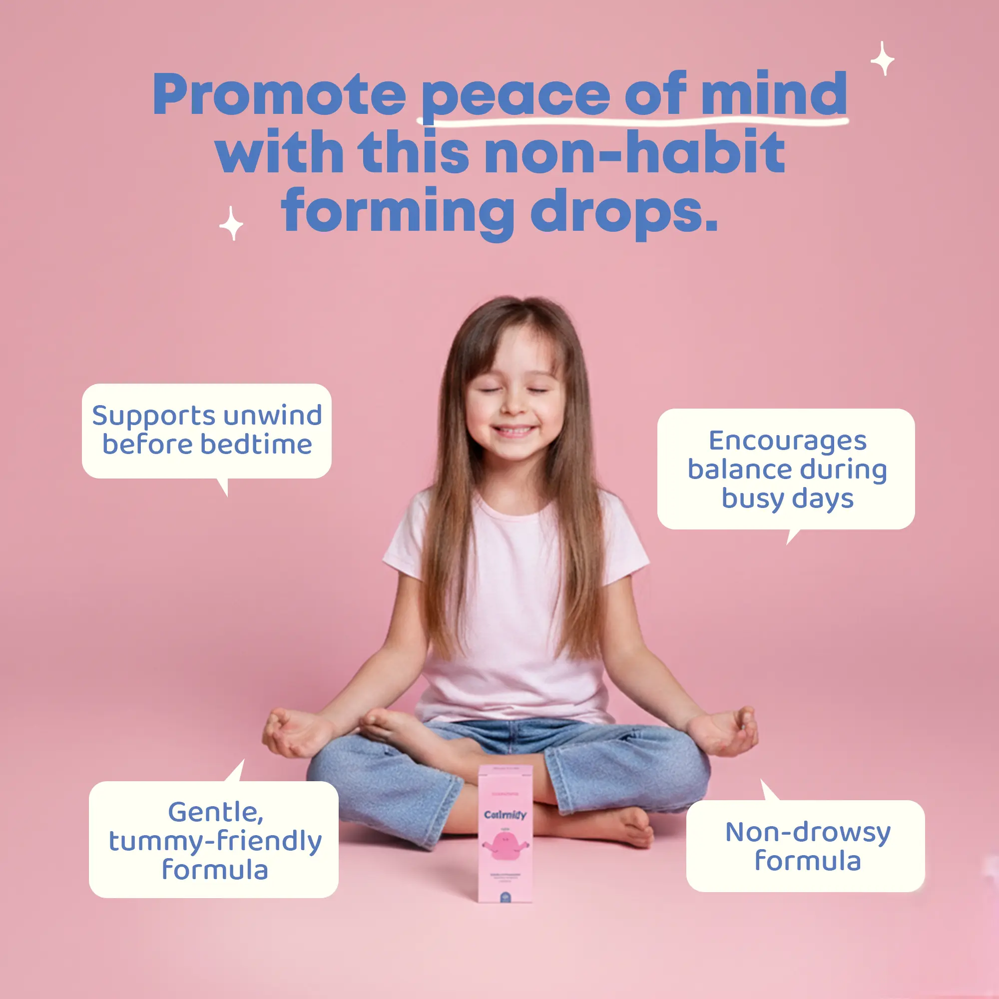 JoySpring Calmify Kids Liquid Magnesium Citrate – Calm & Relaxation with Chamomile