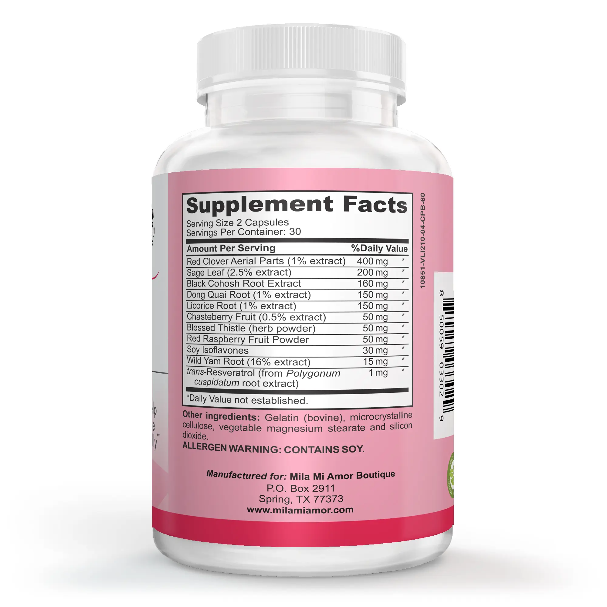 Women's Hormone Balance Supplement | Natural Hormone Regulator | Mood, Energy & Cycle Support | 60 Capsules