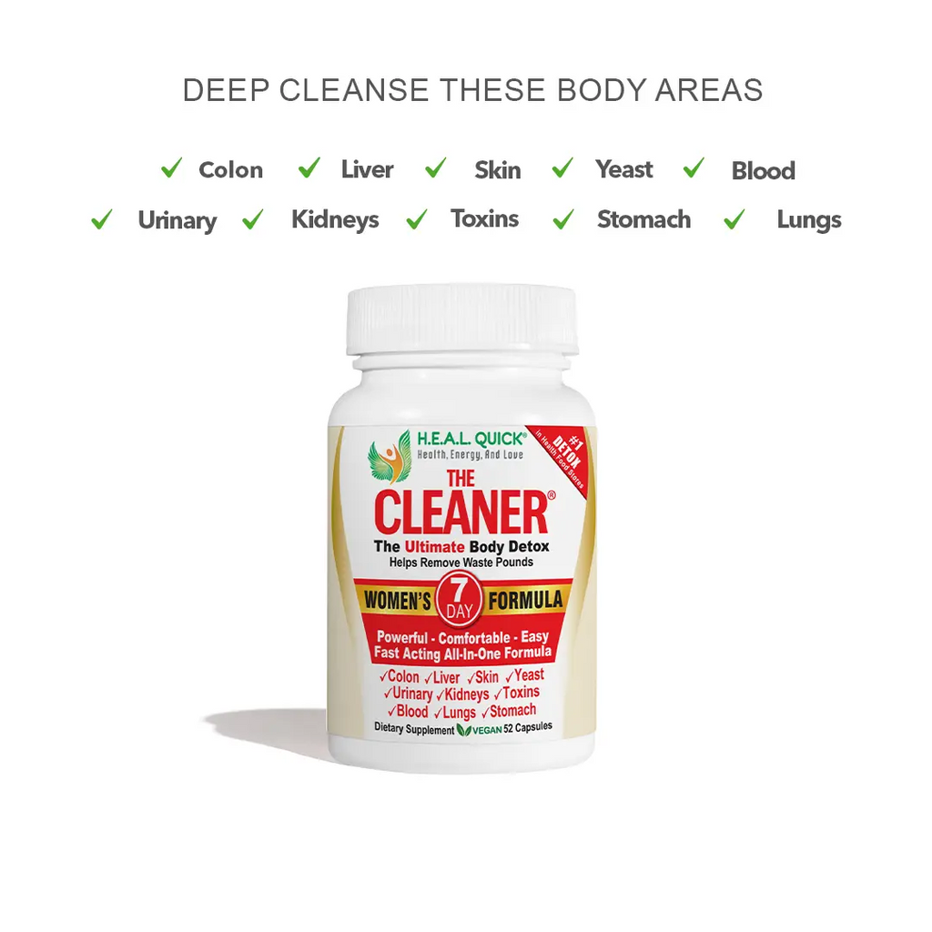 The Cleaner 7-Day Women's Detox – Bloat Relief, Digestion & Energy Support
