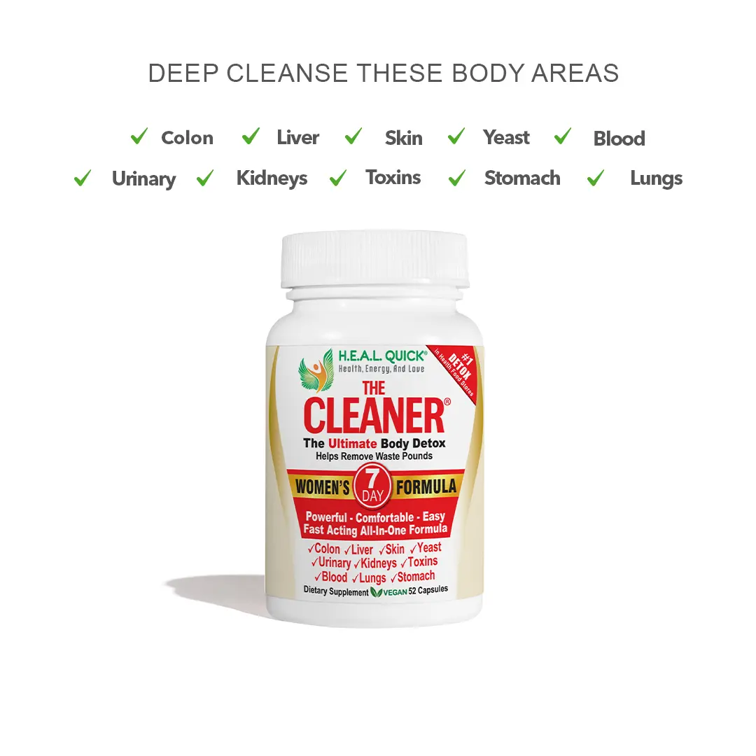 The Cleaner 7-Day Women's Detox – Bloat Relief, Digestion & Energy Support
