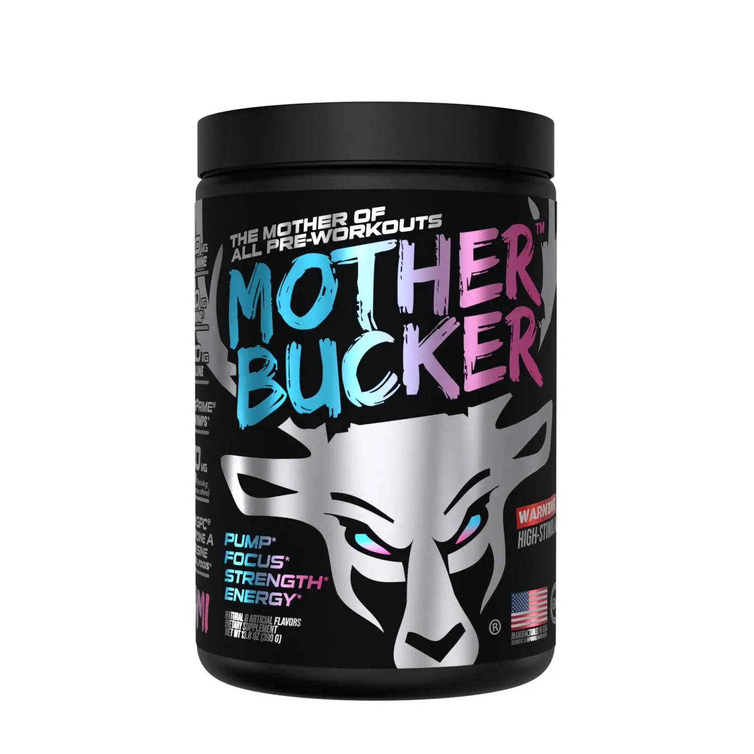 Bucked Up MotherBucker Pre-Workout – 20 Servings | 6 Bold Flavors