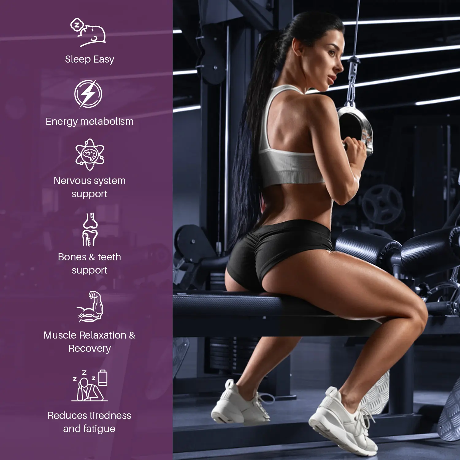 Totaria Magnesium 12-in-1 Complex 700mg – Muscle, Heart, Nerve & Bone Support