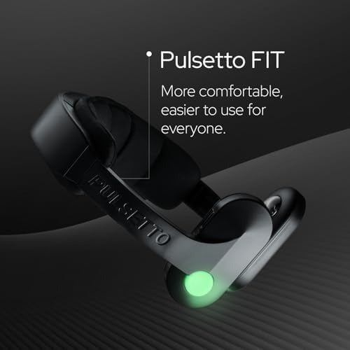 Pulsetto FIT Wellness Wearable | Stress Relief, Focus & Sleep | Patented Neuro Technology + Travel Case