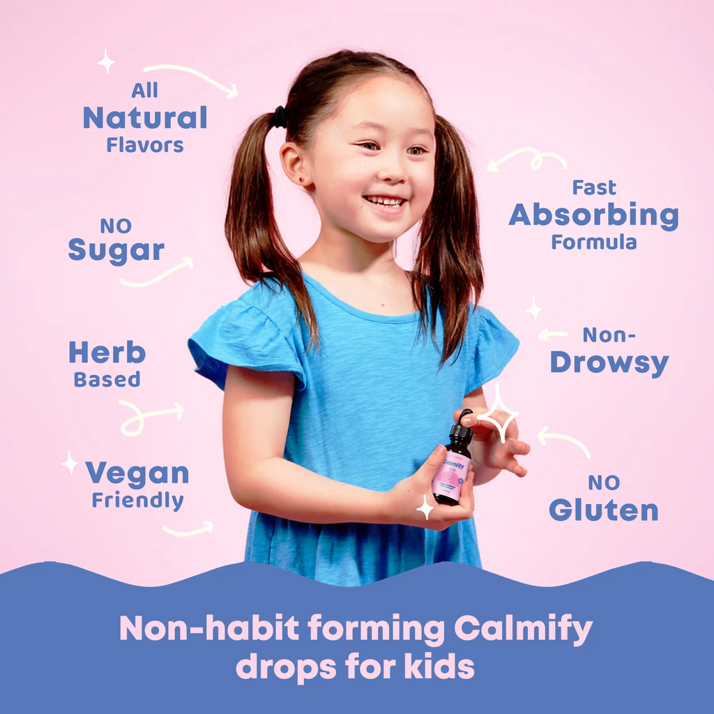 JoySpring Calmify Kids Liquid Magnesium Citrate – Calm & Relaxation with Chamomile