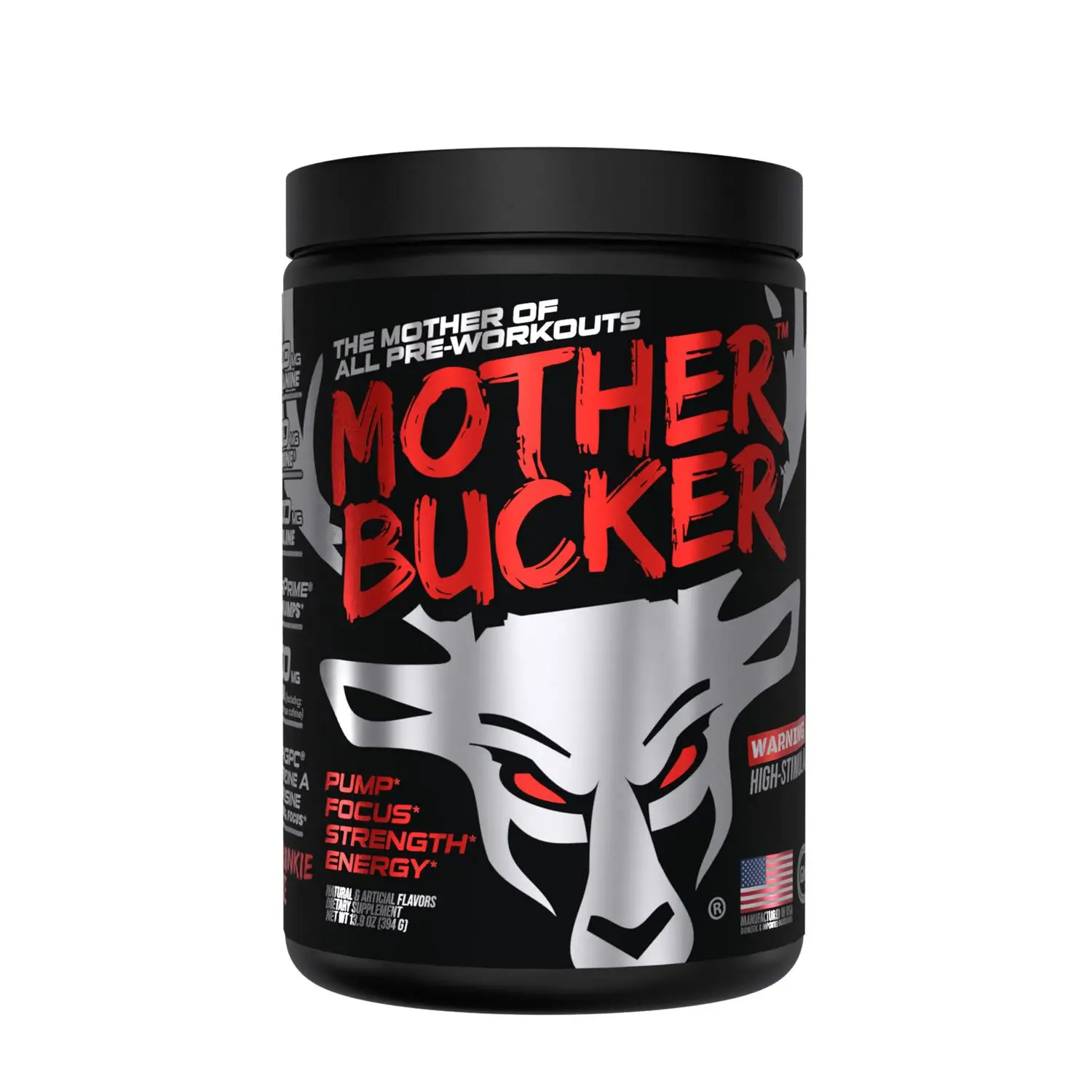 Bucked Up MotherBucker Pre-Workout – 20 Servings | 6 Bold Flavors
