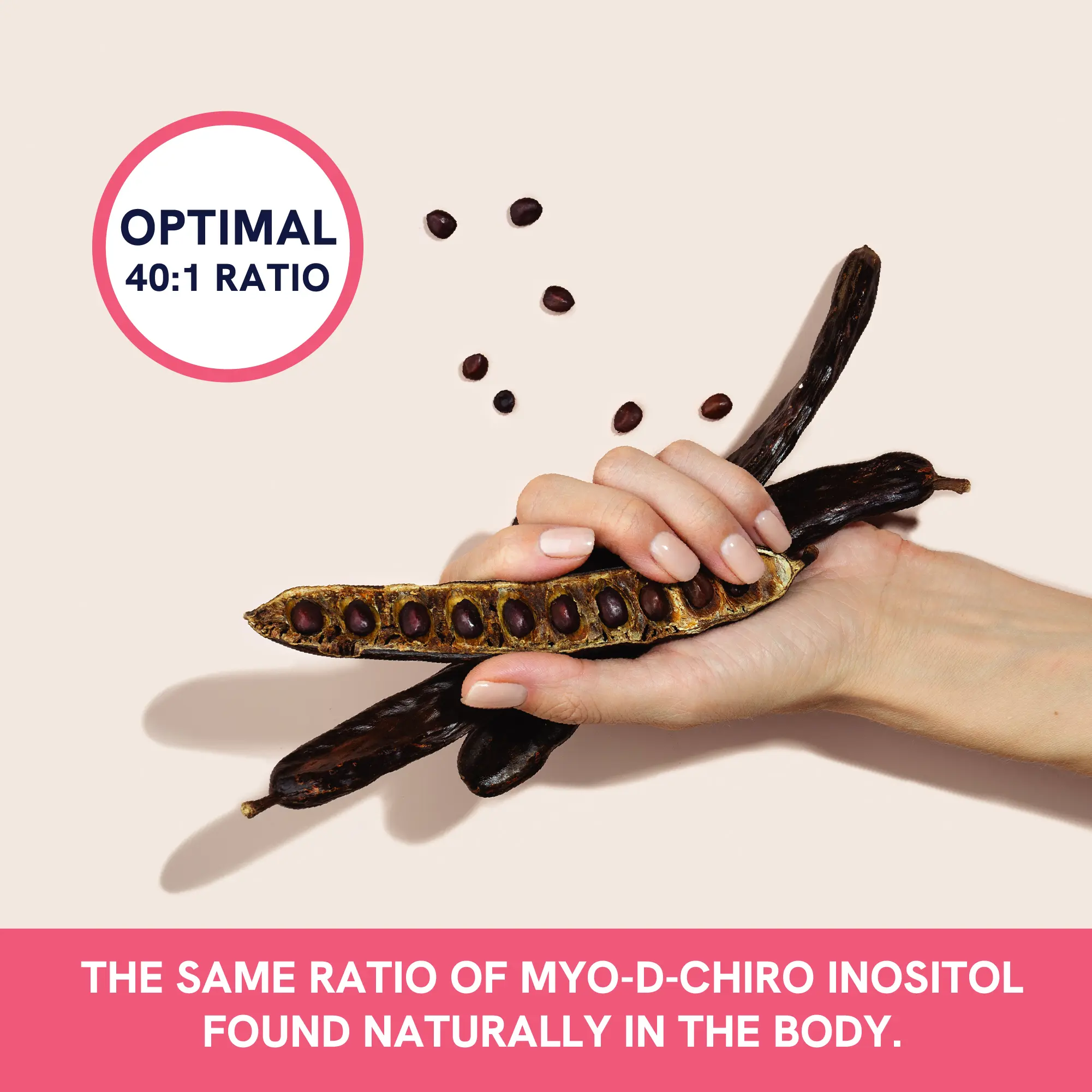 Myo+D-Chiro Inositol 40:1 – 2000mg Women's Hormone & Ovarian Health