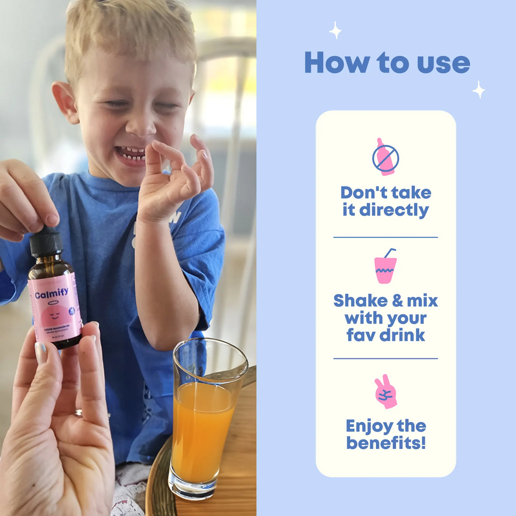 JoySpring Calmify Kids Liquid Magnesium Citrate – Calm & Relaxation with Chamomile