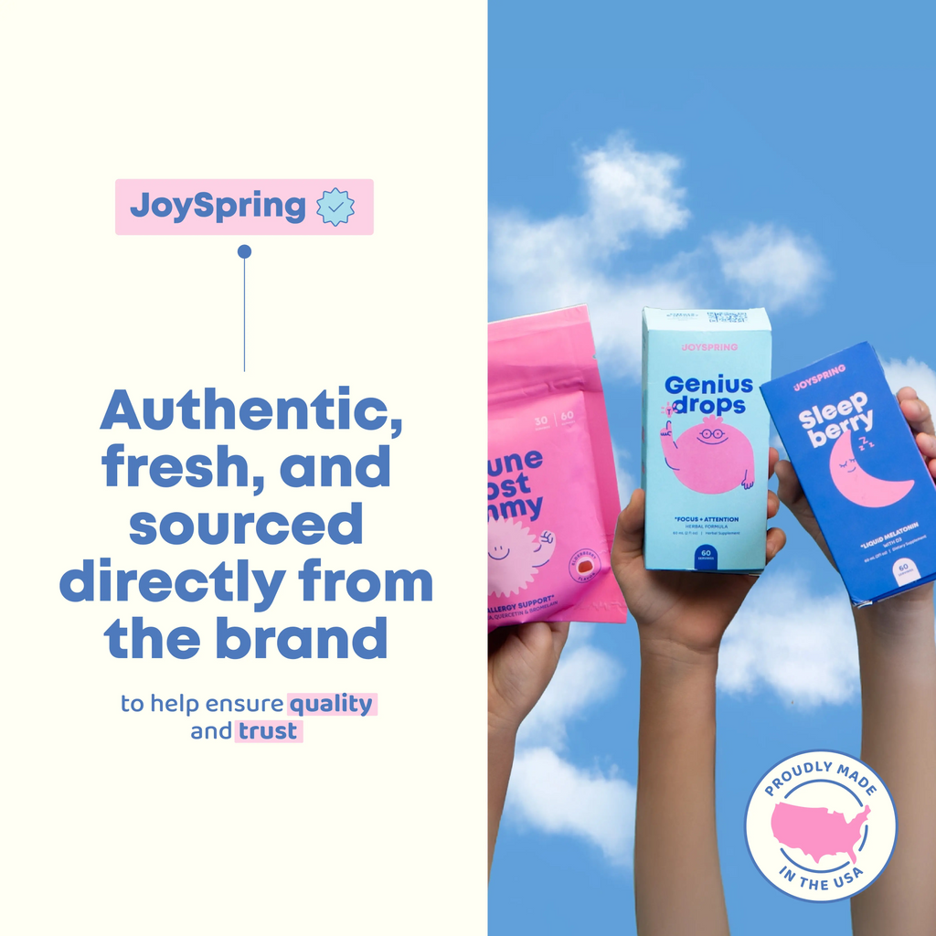 JoySpring Calmify Kids Liquid Magnesium Citrate – Calm & Relaxation with Chamomile