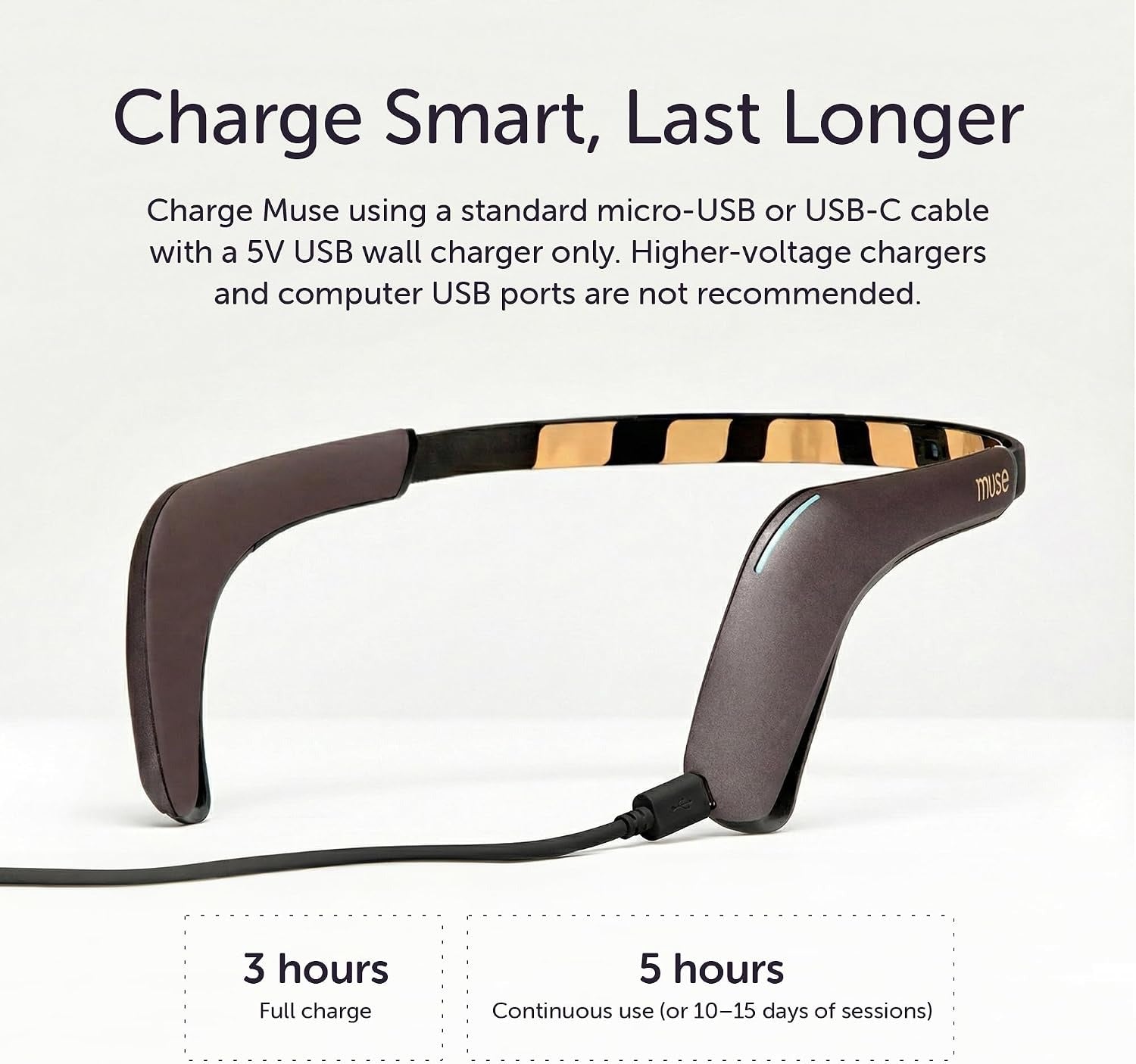 MUSE 2 Brain Sensing Headband | EEG Meditation Tracker & Neurofeedback Device | Real-Time Biofeedback for Mindfulness