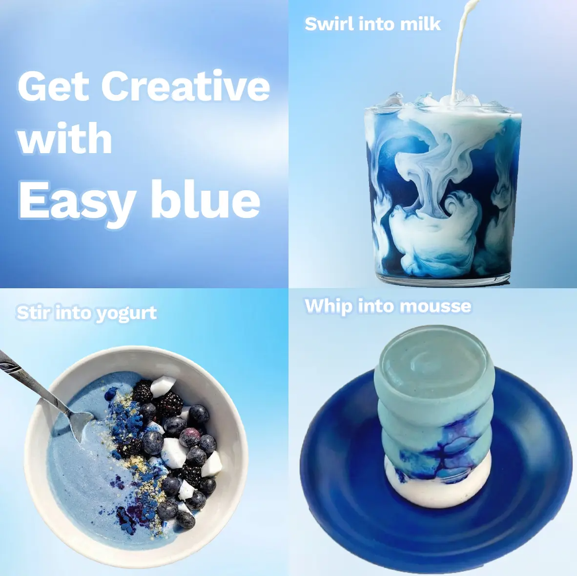 Jooiee Nu EasyCalm Blue Detox | Blue Spirulina, KSM-66 Ashwagandha & Magnesium | Gut Balance & Bloat Relief | 20 Servings