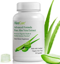 AloeCure Organic Aloe Vera Capsules | 160,000mg Equivalent | Gut Health, Digestion & Immune Support | Aloin-Free | 30 Capsules